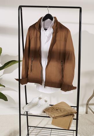 Ciemnobeżowa Kurtka Lonquille