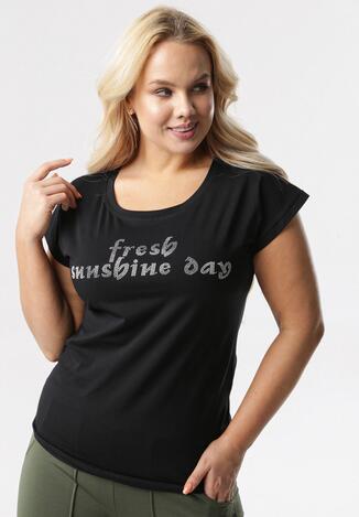 Czarny T-shirt Poreimenis