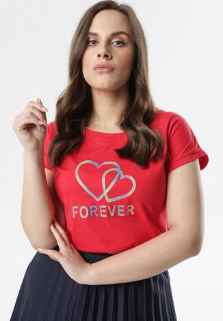 Czerwony T-shirt Katharina