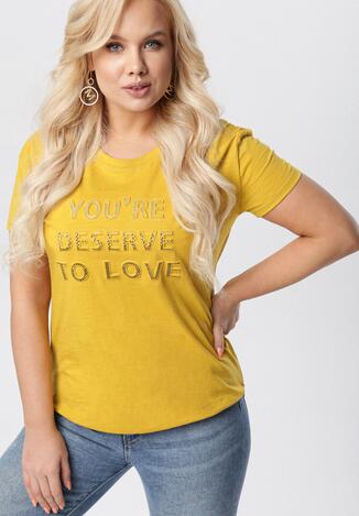 Żółty T-shirt Saphalirea