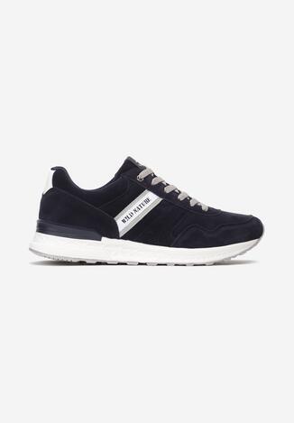 Granatowe Buty Sportowe Goodbye Forever