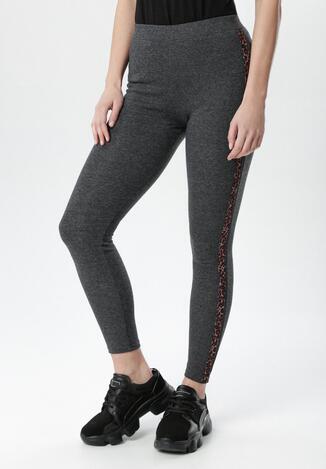 Ciemnoszare Legginsy Pinoire