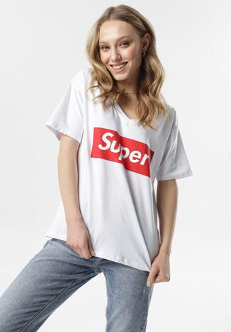 Biały T-shirt Iaoliphis