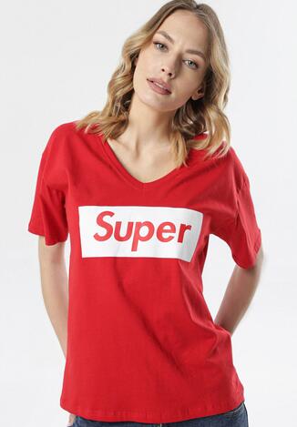 Czerwony T-shirt Iaoliphis