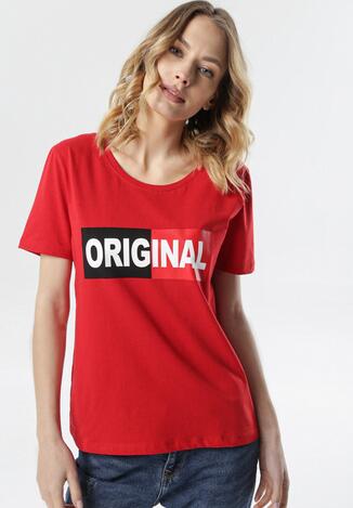 Czerwony T-shirt Thalavien