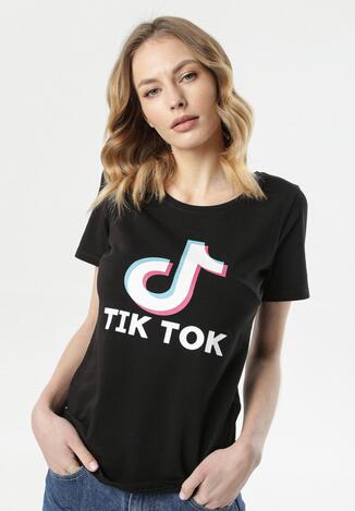 Czarny T-shirt Kimothelia