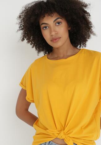 Żółty T-shirt Therial
