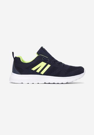 Granatowo-Zielone Buty Sportowe Thonixiope