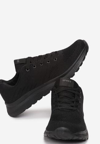 Czarne Buty Sportowe Iphalane