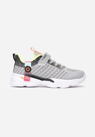Szaro-Zielone Buty Sportowe Adrithea