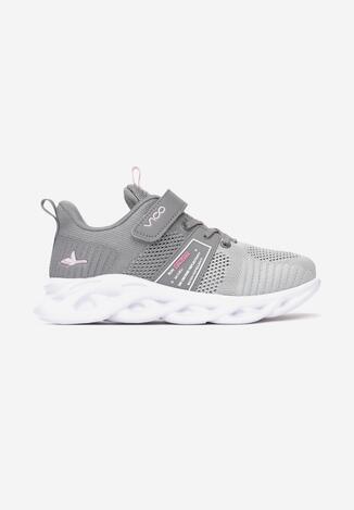Szaro-Różowe Buty Sportowe Evacea