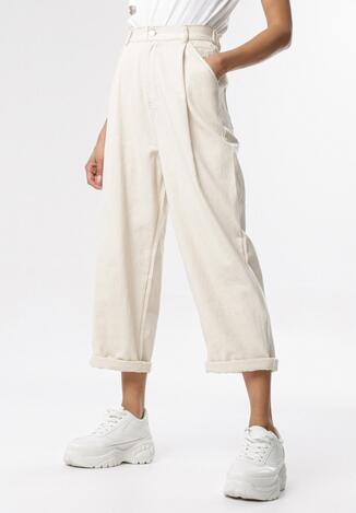Kremowe Spodnie Dorymene