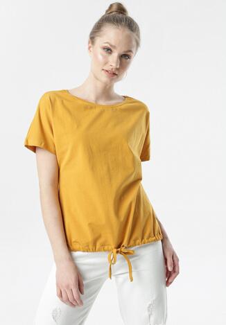 Camelowy T-shirt Malinore