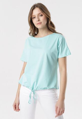 Jasnoniebieski T-shirt Malinore