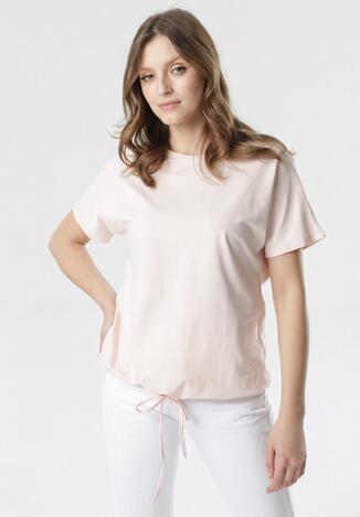 Jasnoróżowy T-shirt Malinore
