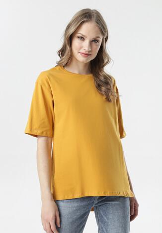 Camelowy T-shirt Crialacia