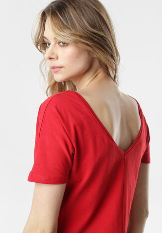 Czerwony T-shirt Laigana