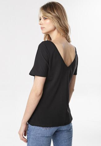 Czarny T-shirt Laigana