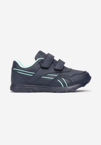 Granatowe Buty Sportowe Metioria