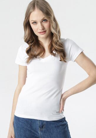 Biały T-shirt Aegameda