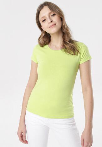 Limonkowy T-shirt Echolaira