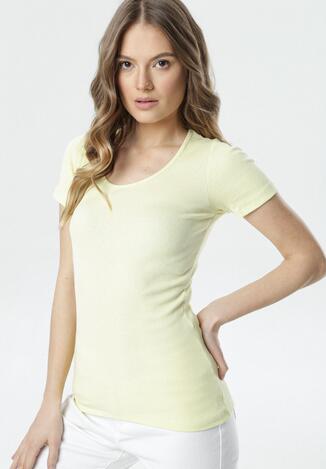 Żółty T-shirt Ananore