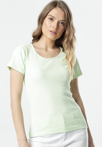 Jasnozielony T-shirt Ananore