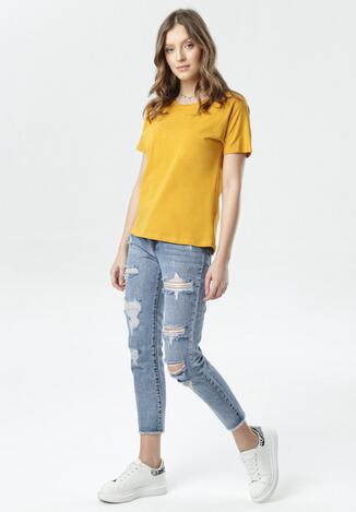 Camelowy T-shirt Aclurgh