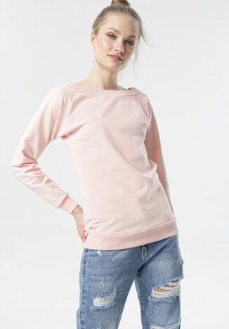 Jasnoróżowa Bluza Bessie