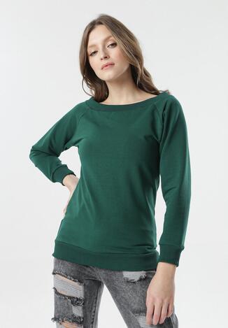 Ciemnozielona Bluza Bessie