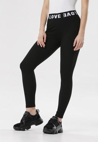 Czarne Legginsy Aegabelle