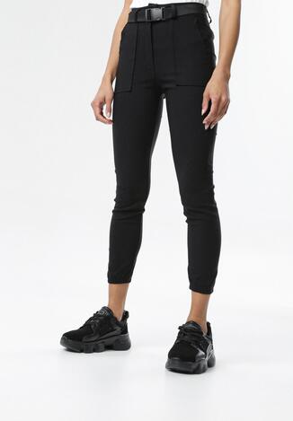 Czarne Spodnie Joggery Calipea