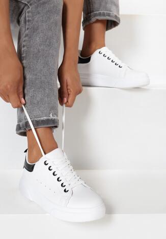 Biało-Czarne Sneakersy Sireireida