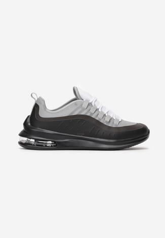 Czarno-Szare Buty Sportowe Fontagana