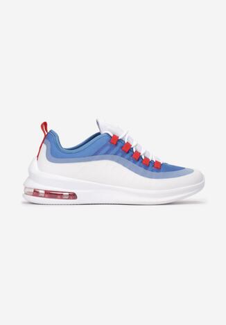 Biało-Niebieskie Buty Sportowe Fontagana