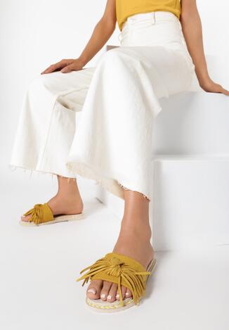 Żółte Klapki Coraelise