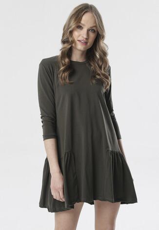 Khaki Sukienka Echinise