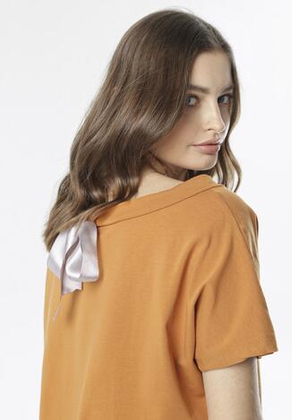 Camelowy T-shirt Pireino