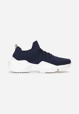 Granatowe Buty Sportowe Linei