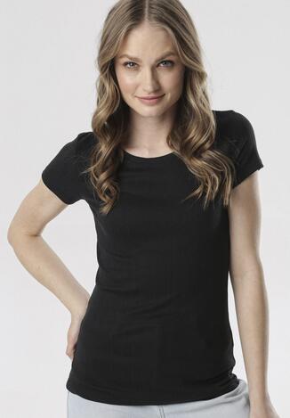 Czarny T-shirt Chenelin