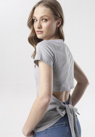 Szary T-shirt Borlopei