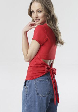 Czerwony T-shirt Borlopei