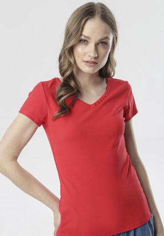 Czerwony T-shirt Melimine