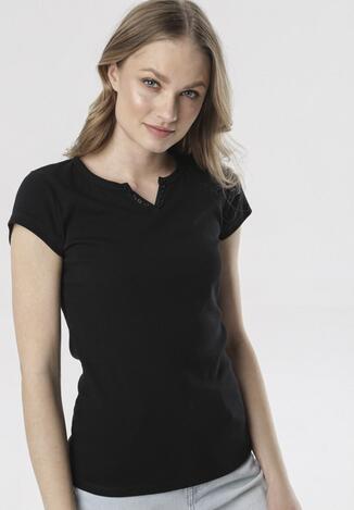 Czarny T-shirt Mayanelle