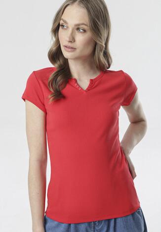 Czerwony T-shirt Mayanelle