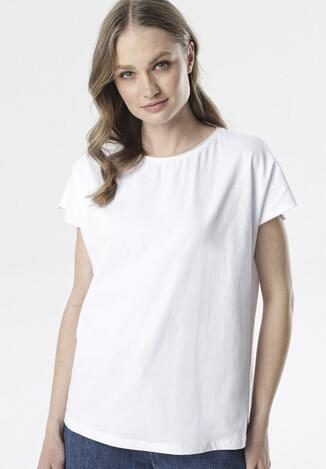 Biały T-shirt Adreamala