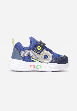 Granatowe Buty Sportowe Mellogana