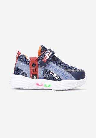 Granatowe Buty Sportowe Cheneshi