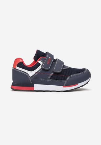 Niebiesko-Czerwone Buty Sportowe Dorynore