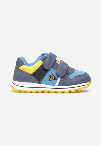 Żółto-Niebieskie Buty Sportowe Jipolis